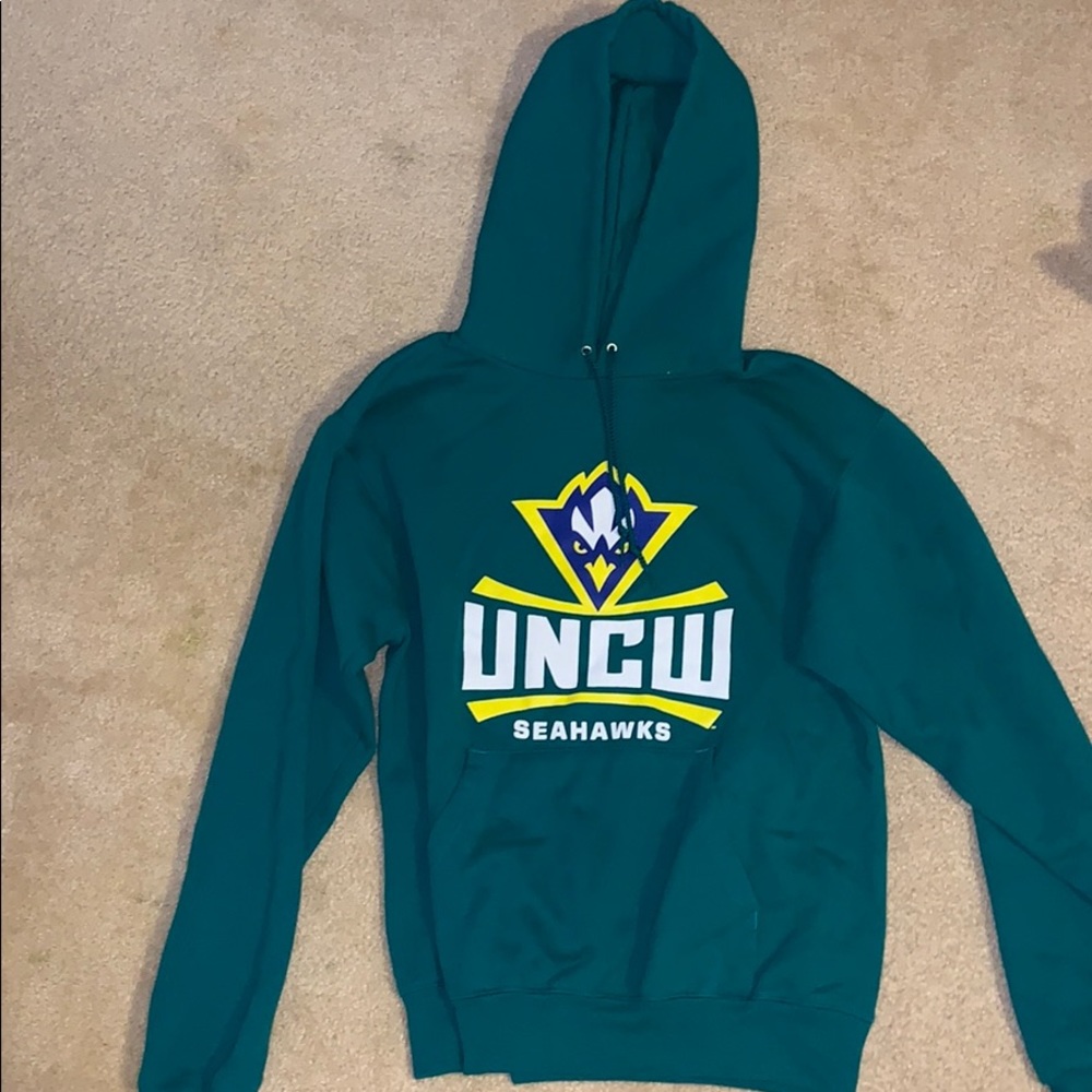 Green UNCW hoodie